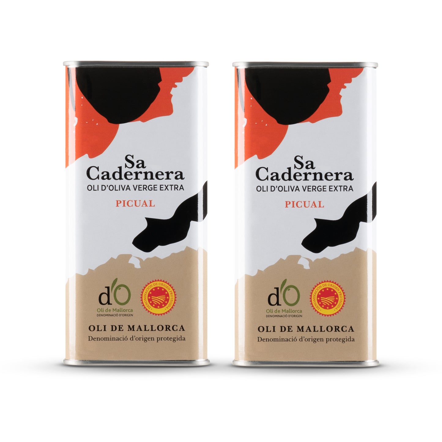 Finca Sa Cadernera Olivenöl - Picual - Virgen Extra - Oli de Mallorca D.O. 500ml (2er Bundle)