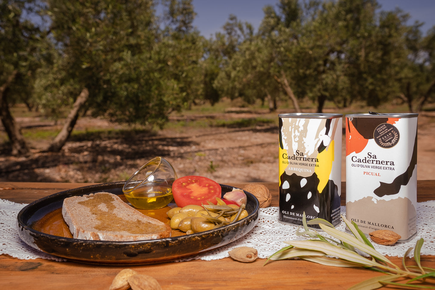 Finca Sa Cadernera Olivenöl - Arbequina - Virgen Extra - Oli de Mallorca D.O. 500ml