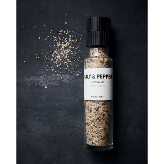 Nicolas Vahé Salz-Pfeffer-Mischung | Salz- & Pfeffermühle aus Keramik | Dänisches Design mit Gourmet-Flair
