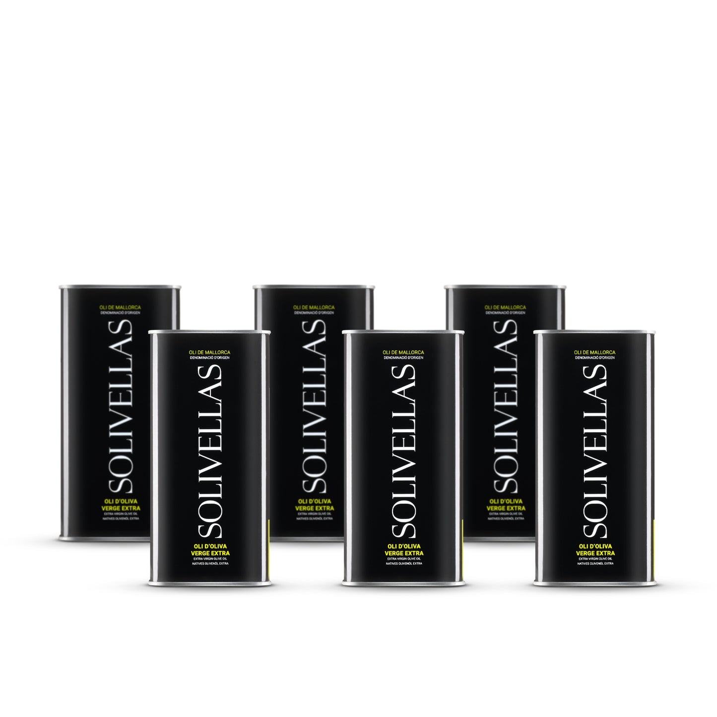 Solivellas Olivenöl - Virgen Extra - Oli de Mallorca D.O. 500ml (6er Bundle)